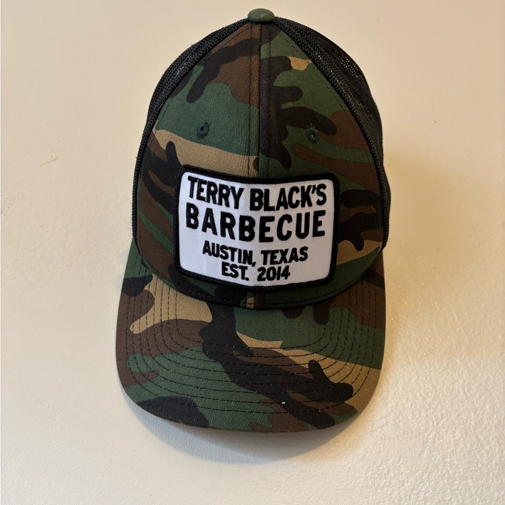 Camo Barbecue Logo Cap